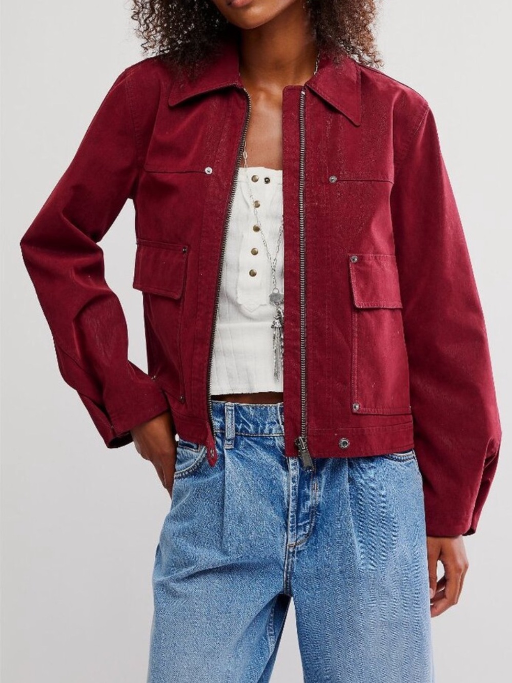 Free People We The Free Blair Vegan Suede Jacket